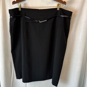 Calvin Klein Skirt Women's Size 22 Black